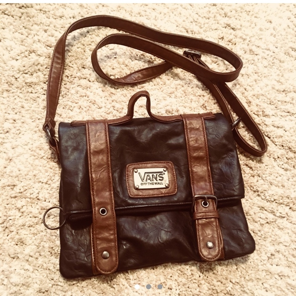 Black vans purse